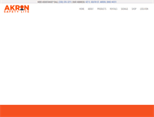 Tablet Screenshot of akronsafetylite.com